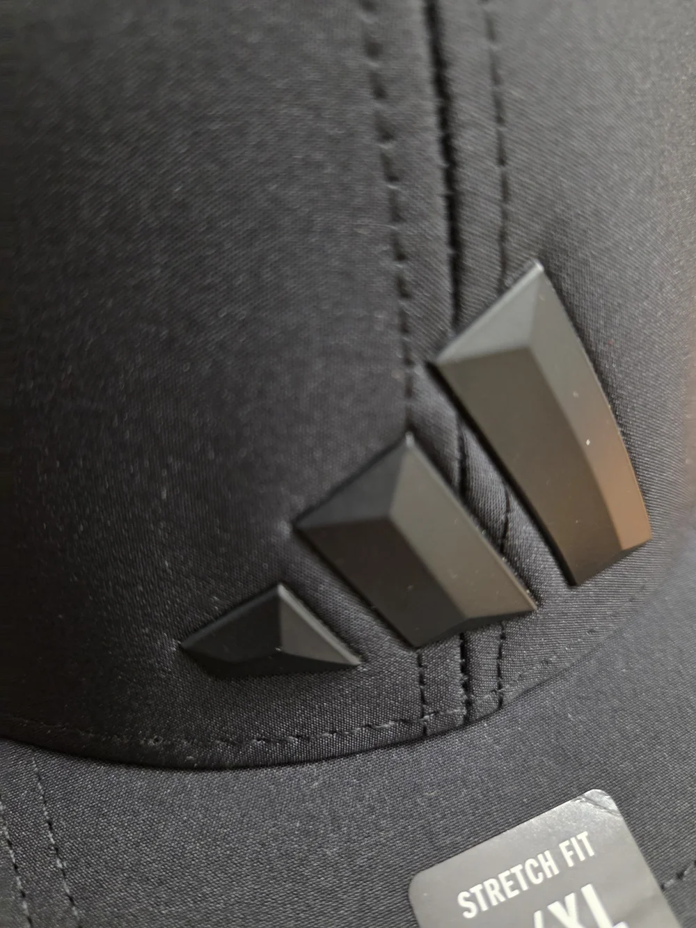 Adidas Men's Black Stretch Fit ClimaCool Performance Hat
